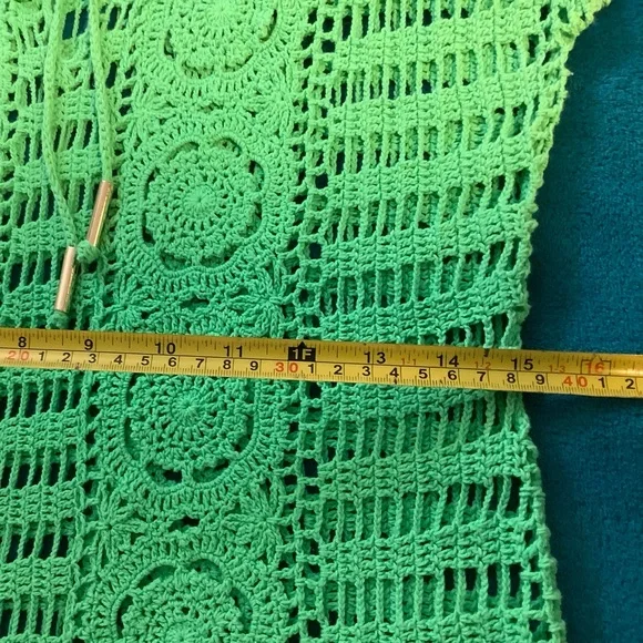 Letarte Handmade Crochet Coverup Dress - Picture 6 of 8